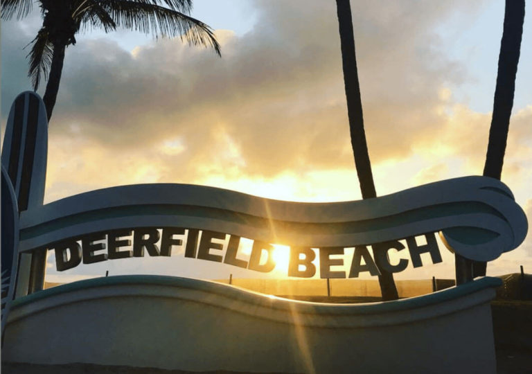 Deerfield Beach Sign